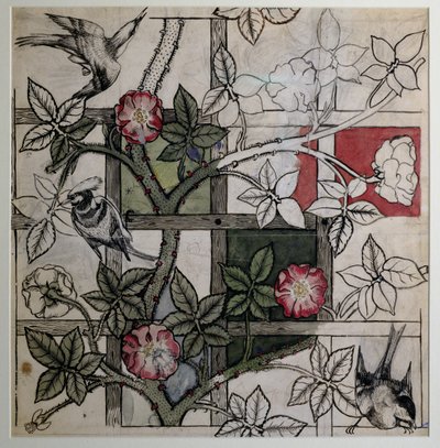 Obra de arte original para el diseño de papel tapiz 